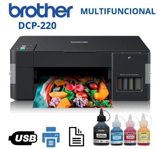 Multifuncional Tinta Continua Brother DCPT220